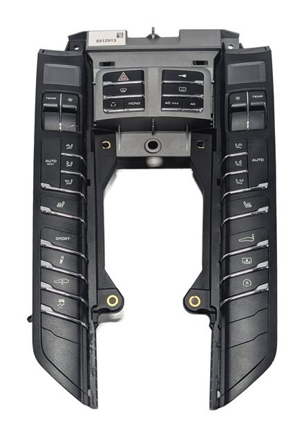 Thumbnail 2: 2010-2013 PORSCHE PANAMERA (970 G1) FRONT 4-ZONE HEATER AC CLIMATE CONTROL UNIT