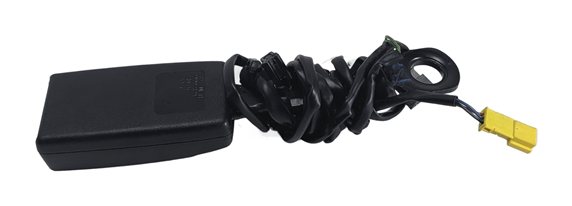 Thumbnail 2: 10-16 PORSCHE PANAMERA (970 G1) RIGHT FRONT PASSENGER SEATBELT RECEIVER (BLACK)