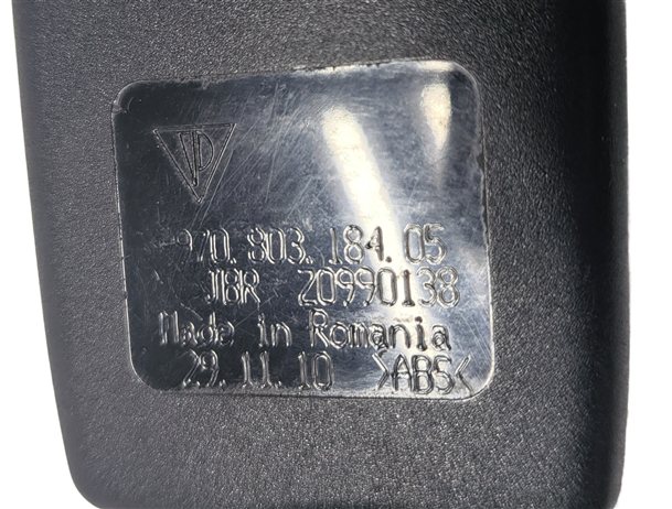 Thumbnail 7: 10-16 PORSCHE PANAMERA (970 G1) RIGHT FRONT PASSENGER SEATBELT RECEIVER (BLACK)
