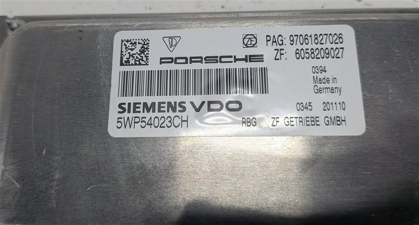 Thumbnail 7: 2010-2013 PORSCHE PANAMERA (970 G1) AUTO AUTOMATIC TRANSMISSION CONTROL MODULE