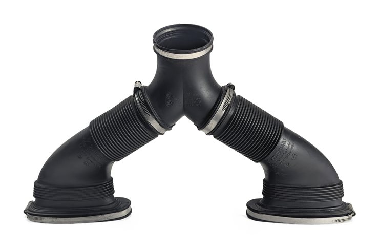 Thumbnail 6: 2011 PORSCHE PANAMERA (970) 4.8L ENGINE AIR INTAKE DUCT TUBE HOSE PIPE
