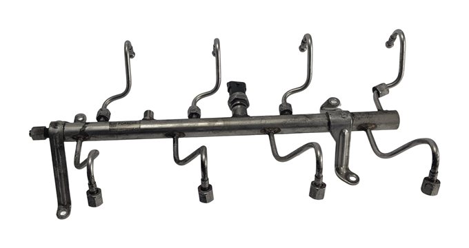 Thumbnail 5: 2011 PORSCHE PANAMERA (970) 4.8L ENGINE FUEL RAIL w/ LINES & PRESSURE SENSOR