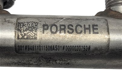 Thumbnail 6: 2011 PORSCHE PANAMERA (970) 4.8L ENGINE FUEL RAIL w/ LINES & PRESSURE SENSOR