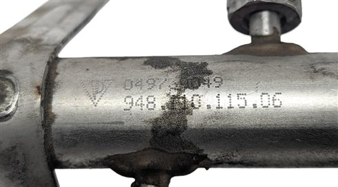 Thumbnail 7: 2011 PORSCHE PANAMERA (970) 4.8L ENGINE FUEL RAIL w/ LINES & PRESSURE SENSOR