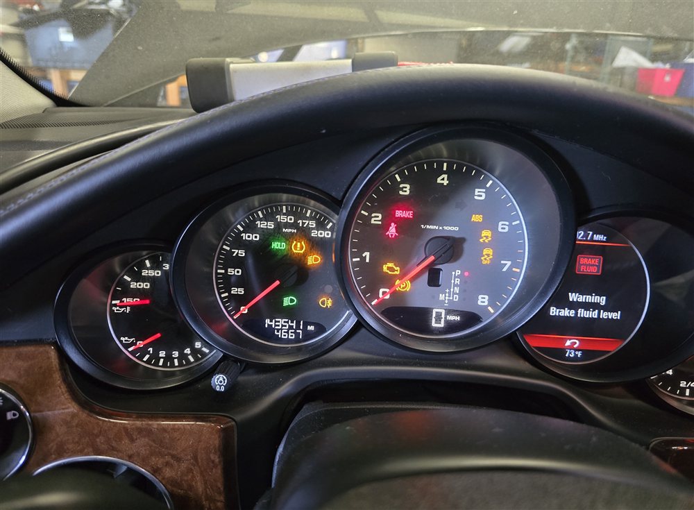 Thumbnail 2: 2010-2015 PORSCHE PANAMERA (970 G1) 4.8L M48.20 ECM CLUSTER GATEWAY BCM KEY SET