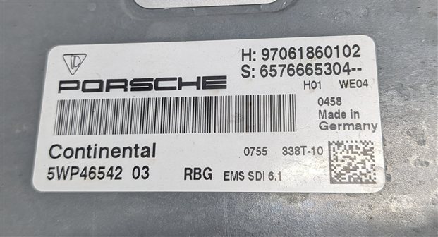 Thumbnail 6: 2010-2015 PORSCHE PANAMERA (970 G1) 4.8L M48.20 ECM CLUSTER GATEWAY BCM KEY SET