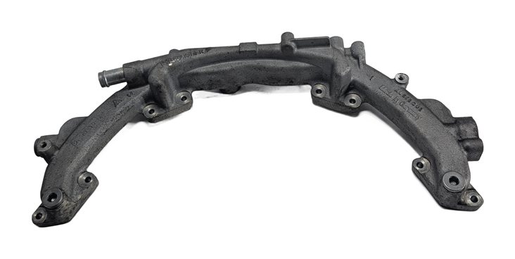 2011 PORSCHE PANAMERA (970) 4.8L V8 ENGINE COOLANT WATER CROSSOVER PIPE TUBE
