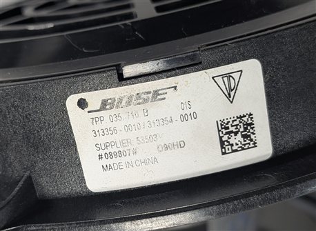 Thumbnail 8: 2011 PORSCHE PANAMERA (970) BOSE SURROUND SOUND AUDIO SPEAKER SET/5