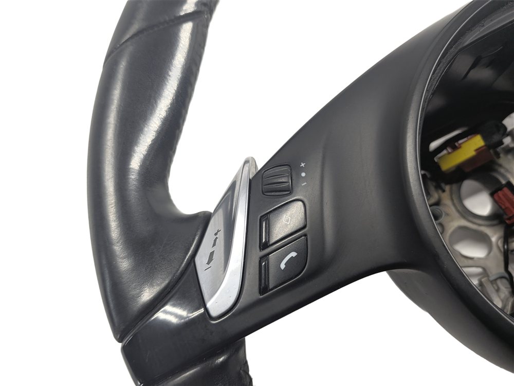 Thumbnail 10: 2011-2016 PORSCHE CAYENNE PANAMERA (958 970 G1) HEATED STEERING WHEEL (Black)