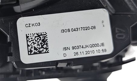 Thumbnail 10: 2010-2013 PORSCHE PANAMERA (970 G1) BLINKER WIPER CRUISE COMBINATION SWITCH