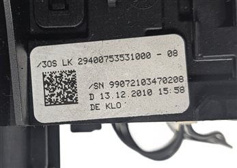 Thumbnail 11: 2010-2013 PORSCHE PANAMERA (970 G1) BLINKER WIPER CRUISE COMBINATION SWITCH