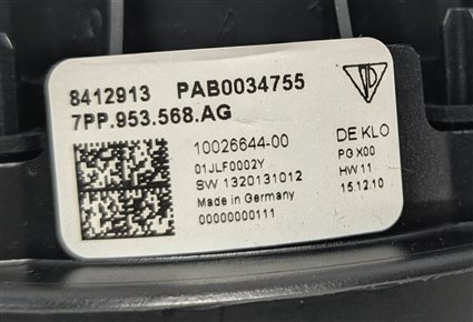 Thumbnail 12: 2010-2013 PORSCHE PANAMERA (970 G1) BLINKER WIPER CRUISE COMBINATION SWITCH