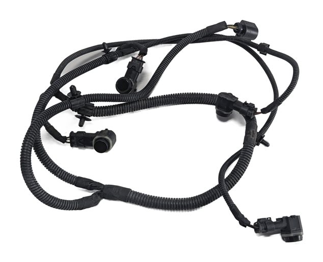 2011 PORSCHE PANAMERA (970) BUMPER PARK ASSIST PDC SENSOR SET/4 HARNESS (Black)