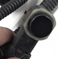 Thumbnail 4: 2011 PORSCHE PANAMERA (970) BUMPER PARK ASSIST PDC SENSOR SET/4 HARNESS (Black)