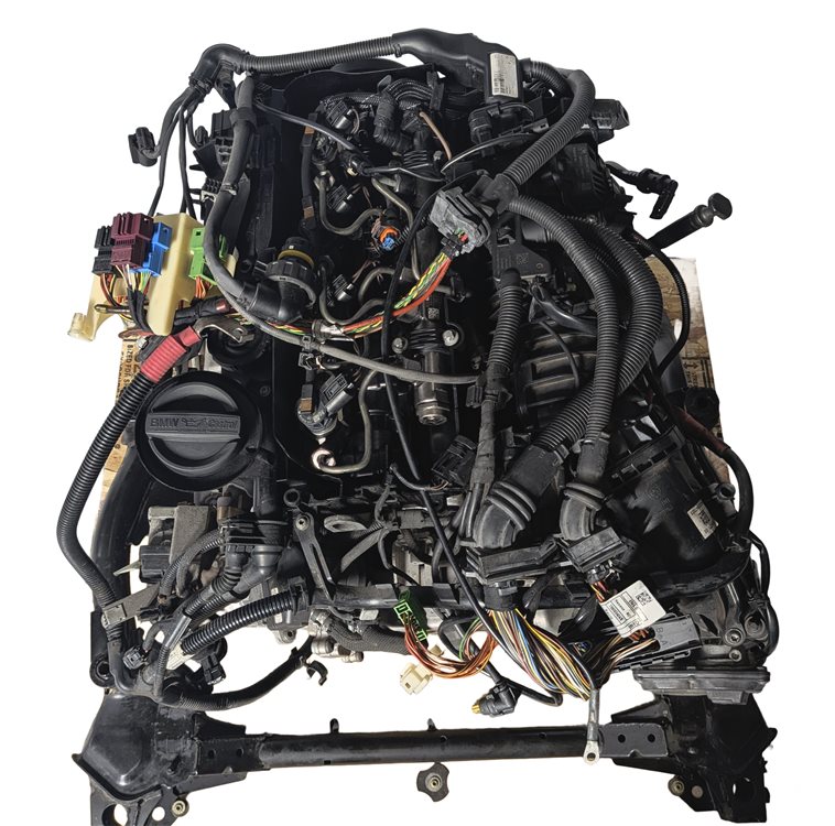 Thumbnail 16: 2014 BMW 328D (F30) 2.0L TURBO DIESEL (N47T) ENGINE ASSEMBLY (94k)