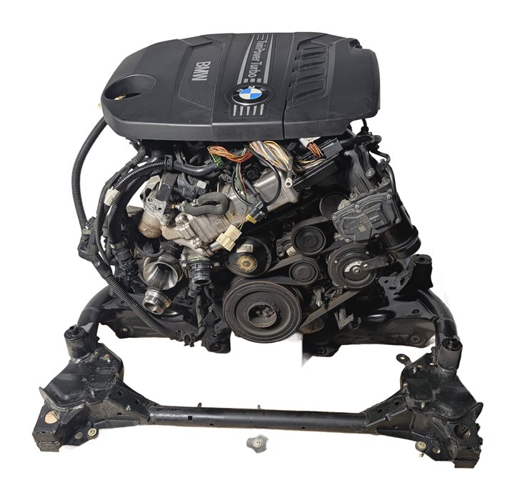 Thumbnail 3: 2014 BMW 328D (F30) 2.0L TURBO DIESEL (N47T) ENGINE ASSEMBLY (94k)