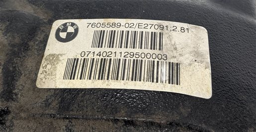Thumbnail 5: 2014-2019 BMW 2 3 4 SERIES (F22 F30 F32) REAR DIFFERENTIAL GEAR CARRIER (2.81)