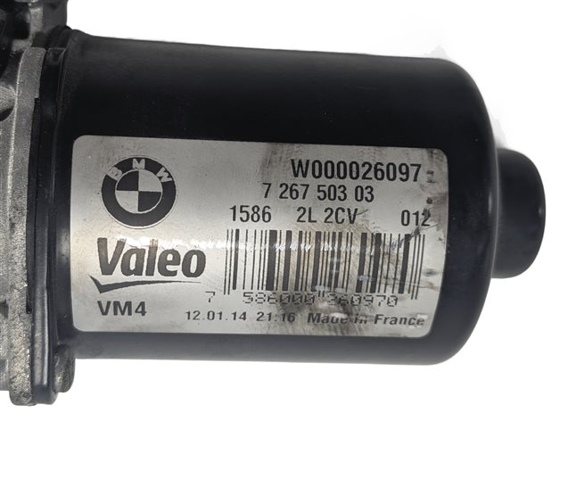 Thumbnail 4: 2012-2019 BMW M3 M4 3 4 SERIES (F30 F32) FRONT WINDSHIELD WIPER MOTOR