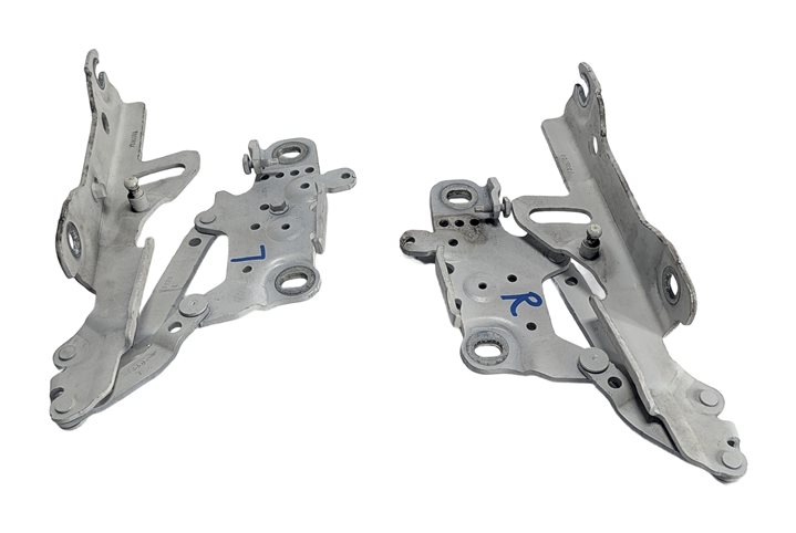 12-21 BMW 2 3 4 SERIES (F22 F30 F32 F34) LEFT & RIGHT HOOD HINGE SET 2 (White)