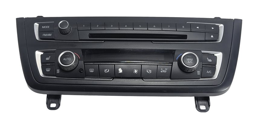 12-14 BMW 320i 328i 335i 428i 435i (F30 F32) CLIMATE TEMPERATURE CONTROL PANEL