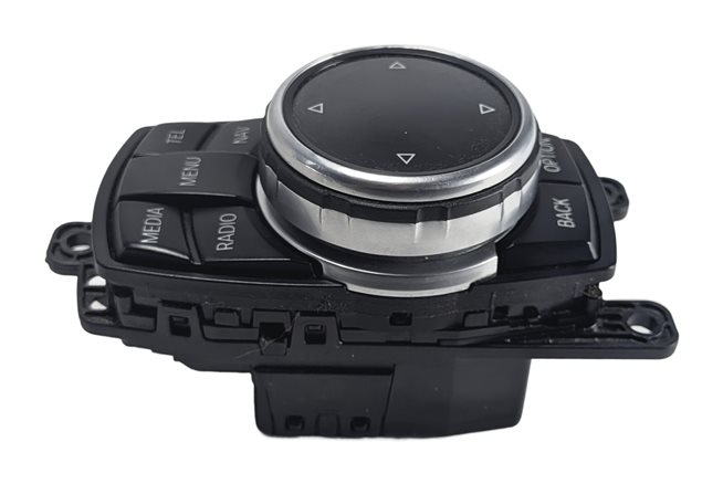 Thumbnail 4: 12-20 BMW 2 3 4 SERIES (F22 F30 F32 F34) STEREO NAVIGATION i-DRIVE SWITCH KNOB