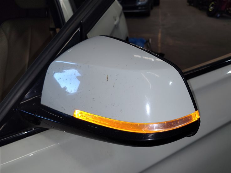 Thumbnail 2: 13-18 BMW 320i 328i 330i 335i 340i (F30) LEFT PFOLD HEAT MEM DOOR MIRROR (White)