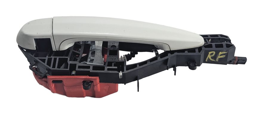 Thumbnail 5: 12-19 BMW 328i 330i 335i 340i (F30) RIGHT FRONT COMFORT DOOR HANDLE (White)