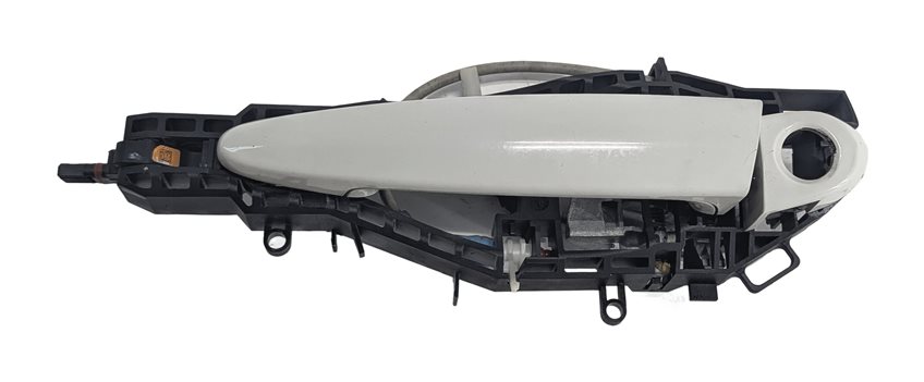 Thumbnail 2: 12-19 BMW 328i 330i 335i 340i M3 (F30) LEFT FRONT COMFORT DOOR HANDLE (White)