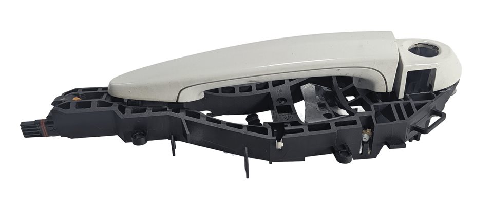 Thumbnail 4: 12-19 BMW 328i 330i 335i 340i M3 (F30) LEFT FRONT COMFORT DOOR HANDLE (White)