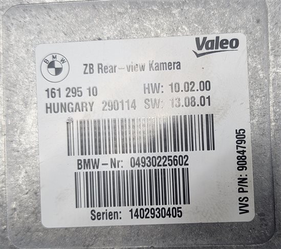 Thumbnail 4: 10-19 BMW 2 3 4 5 6 7 SERIES F01 F02 F10 F12 F22 F30 F32 REARVIEW CAMERA MODULE
