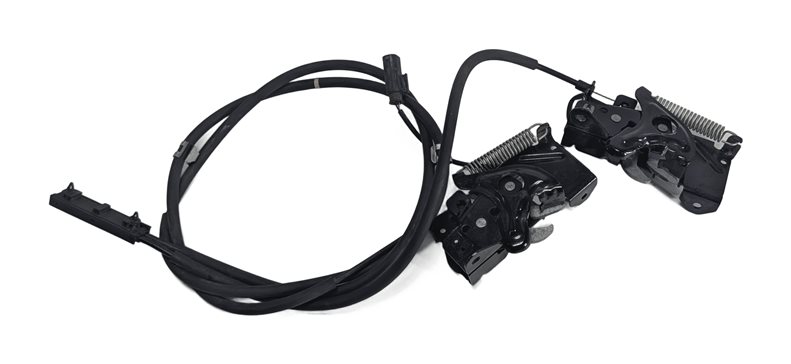 Thumbnail 2: 2014 BMW 328D (F30) FRONT HOOD LID LOCK LATCH RELEASE SET/2 w/CABLE