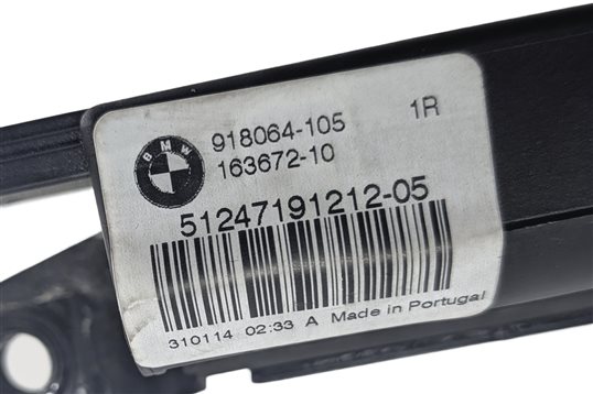 Thumbnail 7: 2014 BMW 328D (F30) TRUNK LID LATCH LOCK ACTUATOR w/EMERGENCY RELEASE