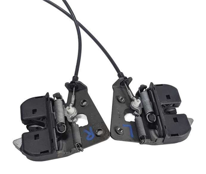 Thumbnail 3: 2014 BMW 328D (F30) REAR SEAT BACK LOCK RELEASE SET w/HANDLES CABLES
