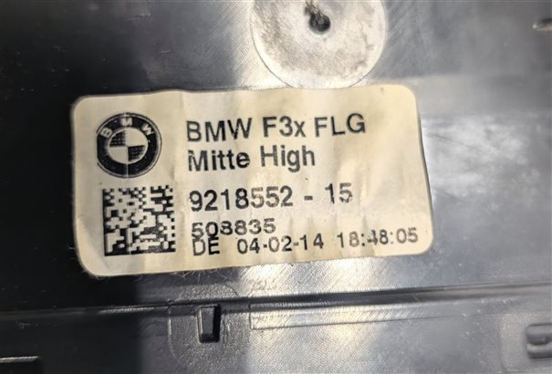 Thumbnail 6: 2014 BMW 328D (F30) FRONT CENTER DASH HEAT AIR AC VENT (Black)