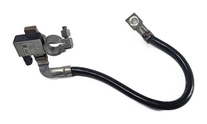Thumbnail 2: 2014 BMW 328D (F30) 2.0L NEGATIVE GROUND BATTERY CABLE w/IBS SENSOR TERMINAL