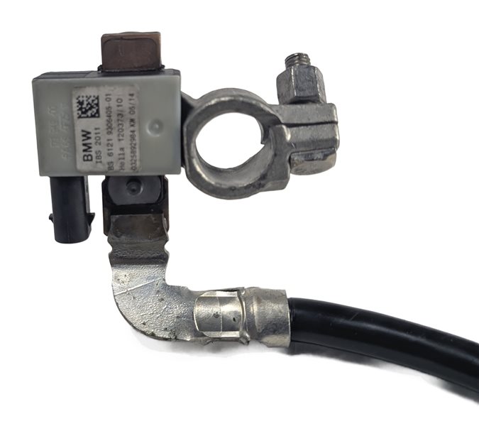 Thumbnail 3: 2014 BMW 328D (F30) 2.0L NEGATIVE GROUND BATTERY CABLE w/IBS SENSOR TERMINAL