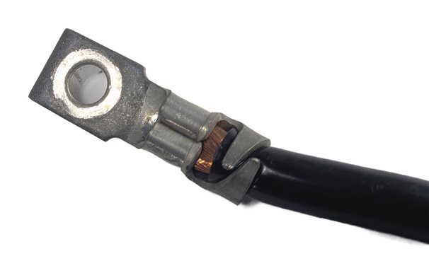 Thumbnail 4: 2014 BMW 328D (F30) 2.0L NEGATIVE GROUND BATTERY CABLE w/IBS SENSOR TERMINAL