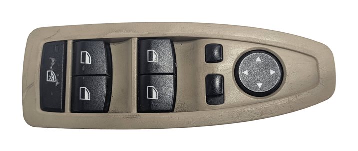 2012-2019 BMW 3 4 M3 X3 X4 SERIES FRONT LEFT DRIVER WINDOW SWITCH P-FOLD (BEIGE)