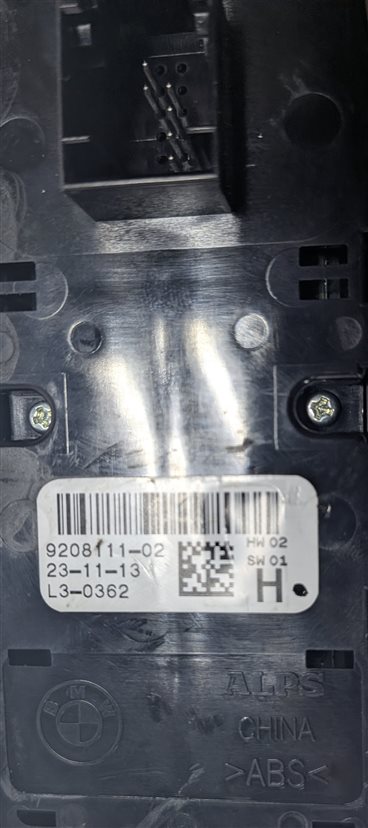 Thumbnail 5: 2012-2019 BMW 3 4 M3 X3 X4 SERIES FRONT LEFT DRIVER WINDOW SWITCH P-FOLD (BEIGE)