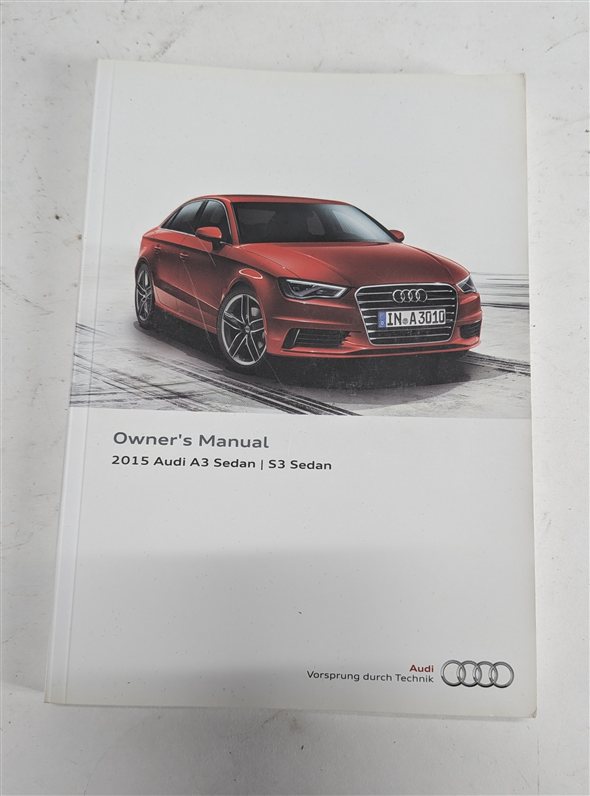 Thumbnail 11: 2015 AUDI A3 (8V) 1.8L OWNER'S MANUAL BOOKLET BOOK SET w/CASE