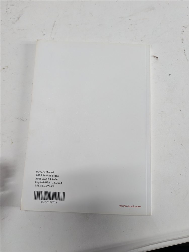 Thumbnail 12: 2015 AUDI A3 (8V) 1.8L OWNER'S MANUAL BOOKLET BOOK SET w/CASE