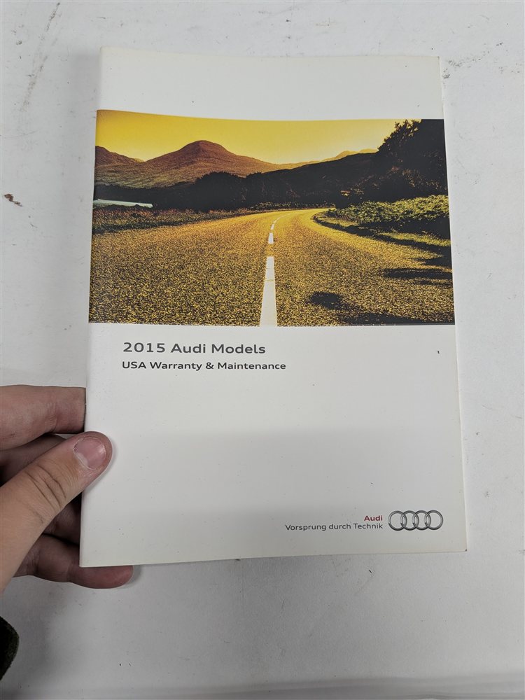 Thumbnail 15: 2015 AUDI A3 (8V) 1.8L OWNER'S MANUAL BOOKLET BOOK SET w/CASE