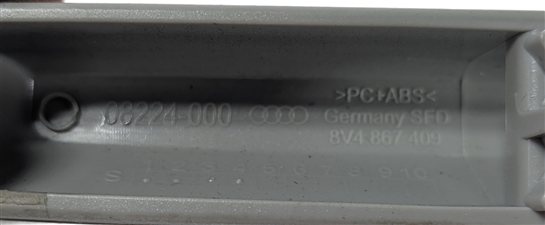 Thumbnail 13: 2015 AUDI A3 (8V) INTERIOR DASH DOOR TRIM MOULDING SET/7 (Micrometallic)