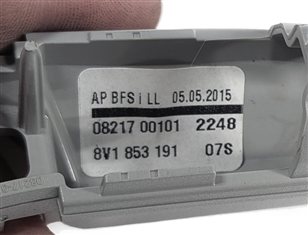 Thumbnail 16: 2015 AUDI A3 (8V) INTERIOR DASH DOOR TRIM MOULDING SET/7 (Micrometallic)