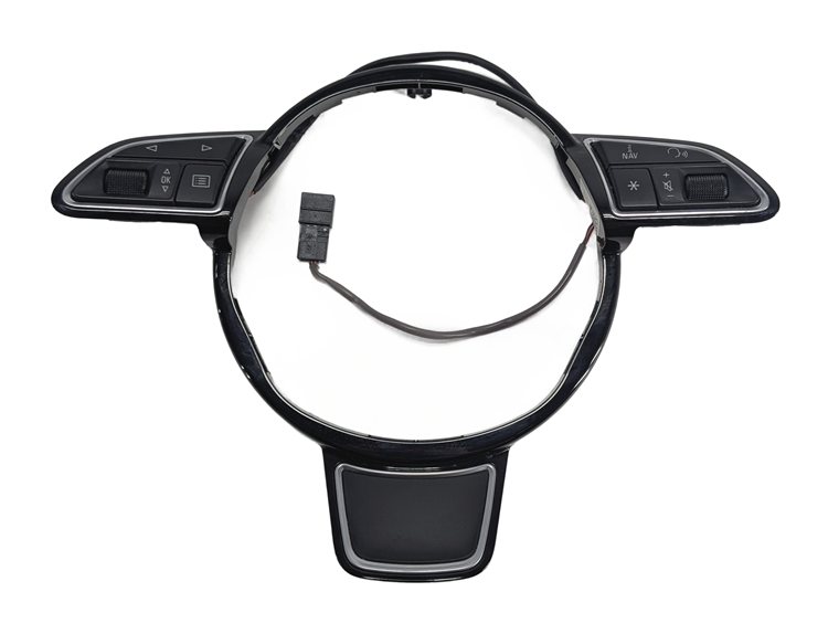 Thumbnail 3: 2015 AUDI A3 (8V) STEERING WHEEL MULTIFUNCTION CONTROL SWITCH SET/2 w/TRIM