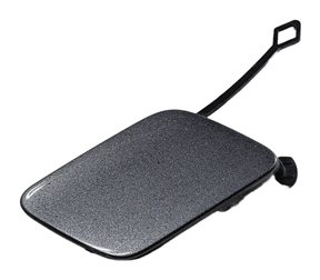 2015 AUDI A3 (8V) FRONT BUMPER TOW HOOK EYE COVER CAP (Gray)