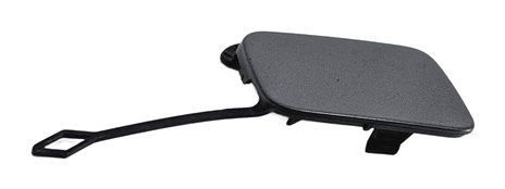 Thumbnail 4: 2015 AUDI A3 (8V) FRONT BUMPER TOW HOOK EYE COVER CAP (Gray)