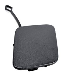 Thumbnail 5: 2015 AUDI A3 (8V) FRONT BUMPER TOW HOOK EYE COVER CAP (Gray)