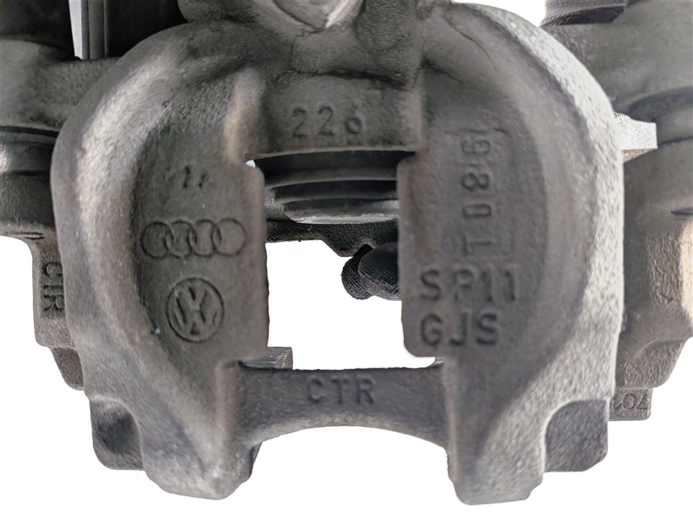 Thumbnail 10: 2015-2018 AUDI A3 (8V) RIGHT PASSENGER REAR ABS DISC BRAKE CALIPER w/ ACTUATOR