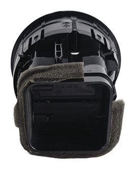 Thumbnail 4: 2015 AUDI A3 (8V) DASH HEAT AIR AC VENT OUTLET LOUVER (Black)